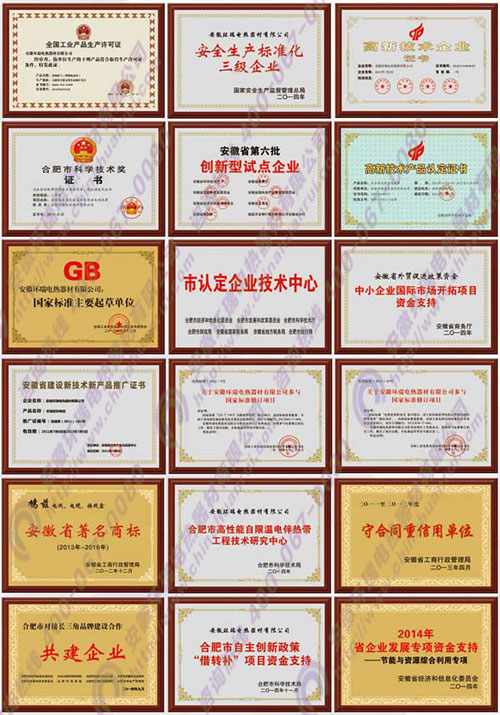 環(huán)瑞資質(zhì)榮譽