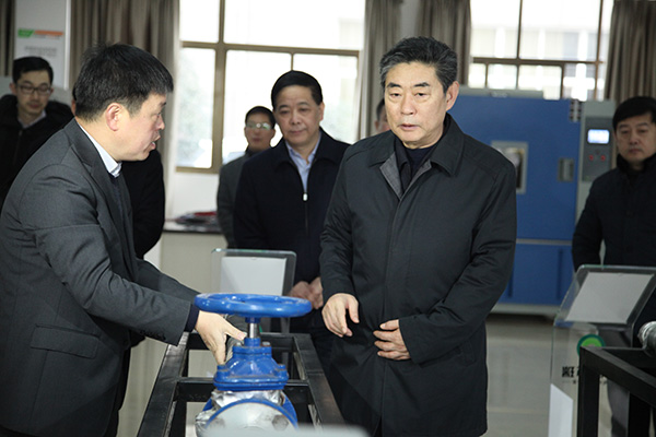 安徽省委組織部鄧部長來環(huán)瑞考察指導