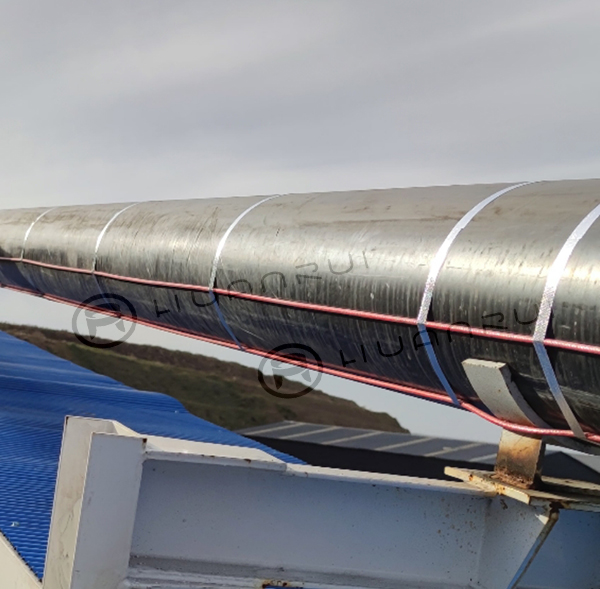 消防管道電伴熱帶安裝實(shí)物圖片