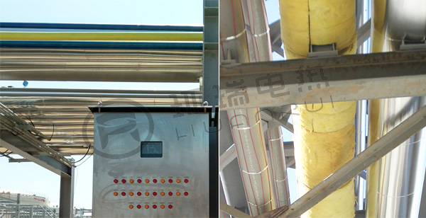 煉油工藝管線電伴熱帶保溫